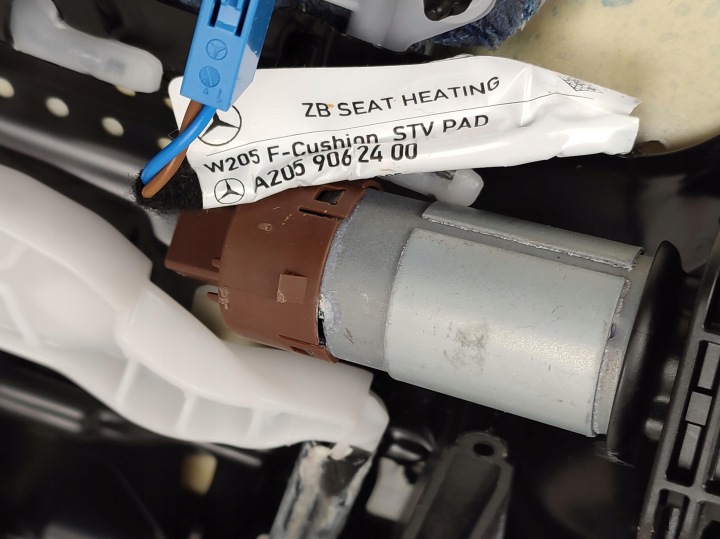 SIÈGE SIÈGES GAUCHE DROIT AVANT CUIR ALCANTARA MERCEDES C W205 2014–2021