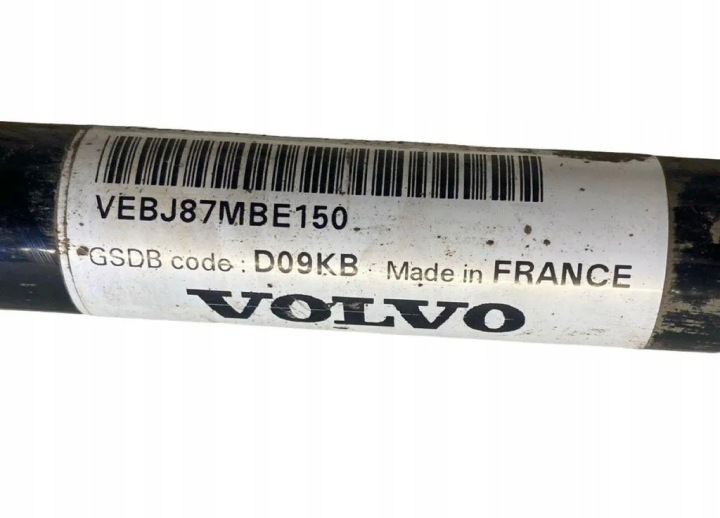 VOLVO V60 ARRIÈRE DEMI-ARBRE D6 HYBRIDE P31367306-AA