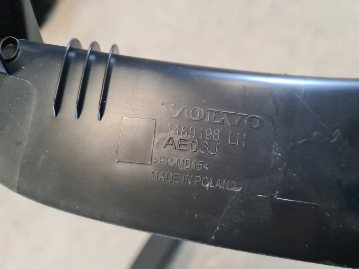 VOLVO XC40 PROTECTION BOUCHON DROITE GAUCHE ARRIÈRE 31469200 31469198