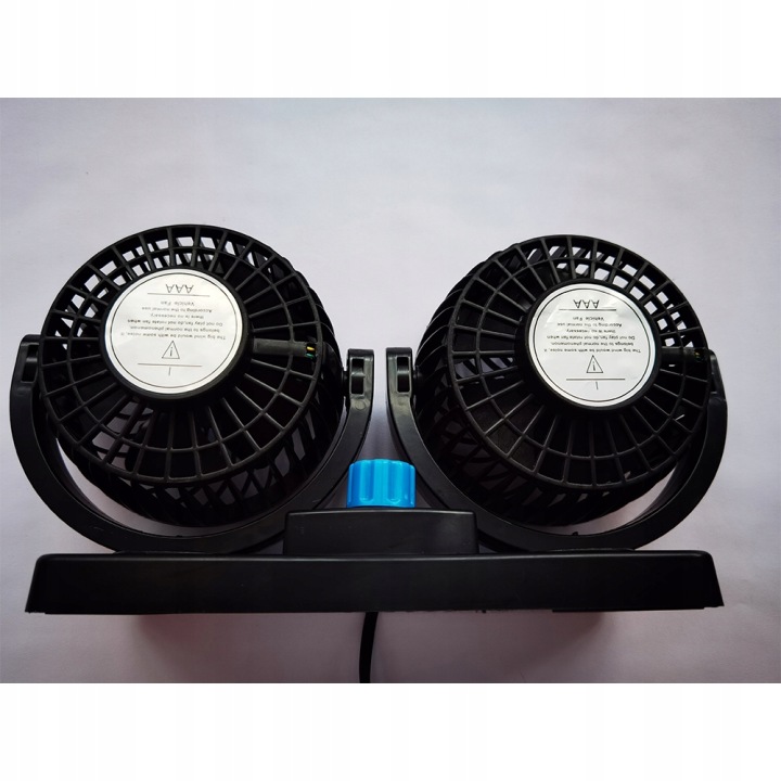 VENTILATEUR VENTILATEUR AUTOMOBILE DOUBLE PUISSANT 12V