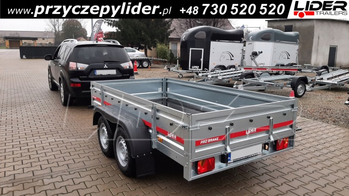 TM-112 REMORQUE POIDS LOURD PRO BRAKE 3015/2C 300X150X40CM HAMOWANA 2000KG