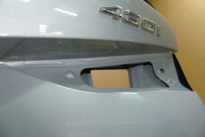 BMW 4 G22 MODULE 430IX COUPÉ 23KM COUVERCLES DE COFFRE COUVERCLES DE COFFRE C4P CAMÉRA SPOILER CARBONE