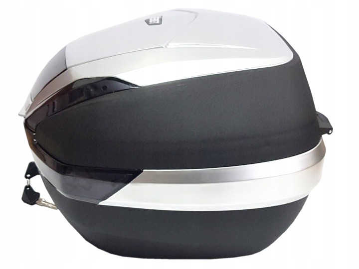 COFFRE CENTRAL HF E68 SILVER 48L LANTERNE STOP LED