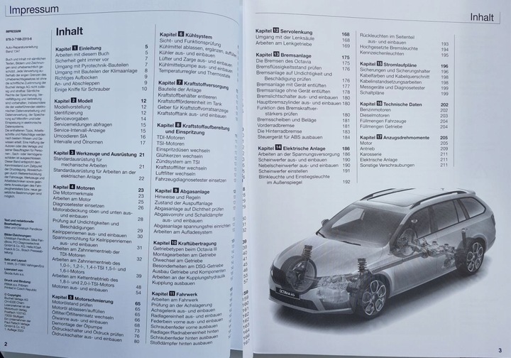 SKODA OCTAVIA 3 UNIVERSAL (2013-2018) 3 MANUAL REPARACIÓN BUCHELI 24H 