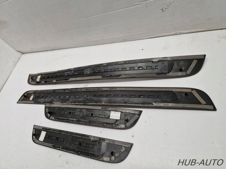 ENSEMBLE BAGUETTES REVÊTEMENTS SEUIL S-LINE BERLINE AUDI A6 C7 4G0853376