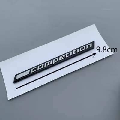 BMW COMPETITION EMBLEMA INSIGNIA 3D (M3, M4, M5) 