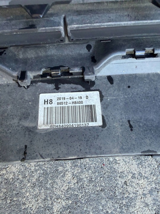 KIA STONIC PARE-CHOCS AVANT AVANT 2017- 86511H8400