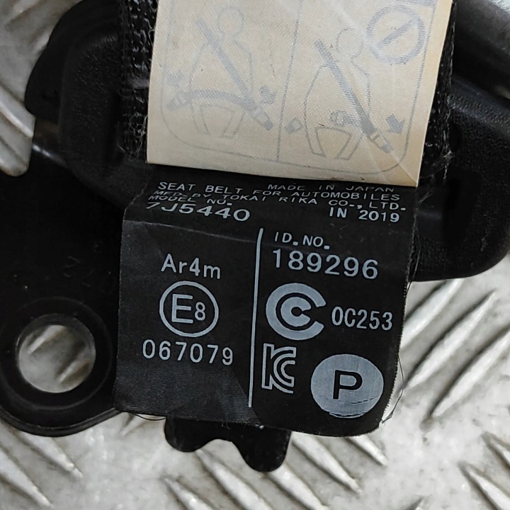 CEINTURE DE SÉCURITÉ ARRIÈRE CENTRAL LEXUS NX (_Z1_) 7335078050 31568174 2.5L