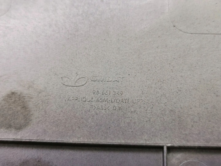 OPEL ANTARA 2012 SPOILER COUVERCLES DE COFFRE ARRIÈRE COUVERCLES DE COFFRE