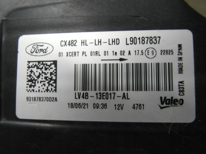 FORD KUGA MK3 COMPLET LED IDÉAL PHARE AVANT GAUCHE LV4B-13E017-AL NR72