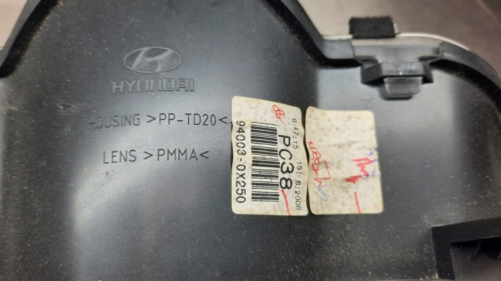 COMPTEUR HYUNDAI I10 I 1.1 1.2B 08R 5D HAYON 94003-0X250