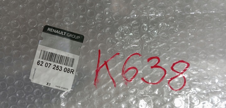 MOULURE PARE-CHOCS AVANT RENAULT CAPTUR I LIFT 620725308R NEUF ORIGINAL