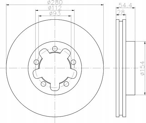 TEXTAR DISQUES FREIN AVANT 92151803