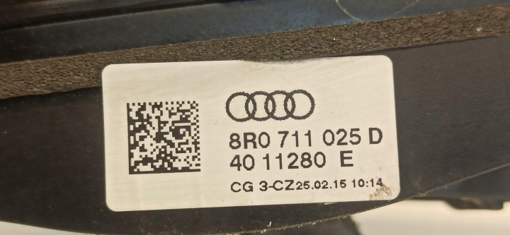 AUDI Q5 2015 MÉCANISME DE CHANGEMENT DE VITESSES VITESSE CARTER POMMEAU DE VITESSE 8R0711025D