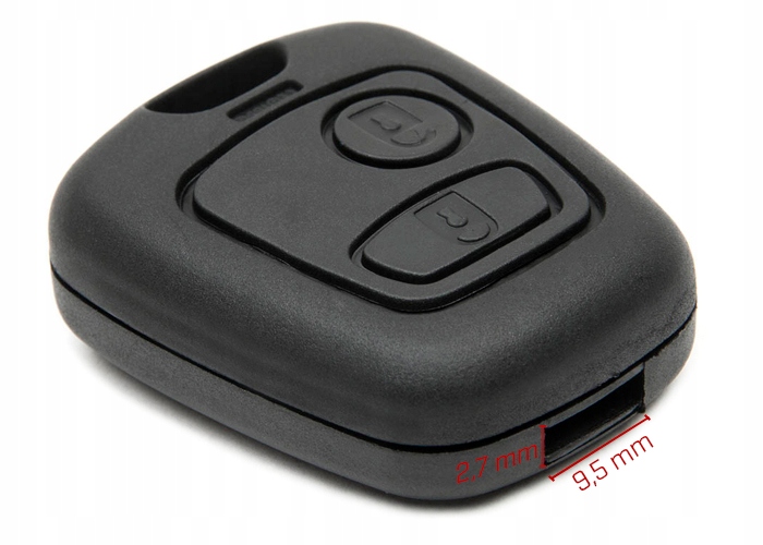 CASING REMOTE CONTROL KEY PEUGEOT 206 207 107 307 CITROEN C1 C2 C3 C4 AYGO 