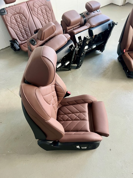 BMW X5 G05 SIÈGES SIÈGE MILIEU INTERIOR CARDAN TUNNEL DÉCORS 3 RZEDY NOUVEAU