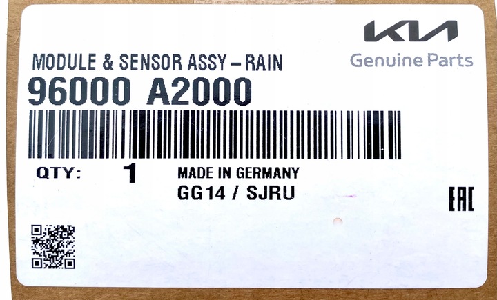 KIA SENSOR SENSOR LLUVIA NUEVO CON ORIGINAL 