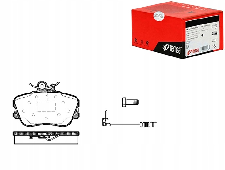ZAPATAS DE FRENADO REMSA 24202120 24202220 A00 