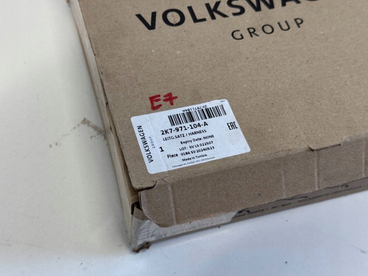 VOLKSWAGEN VW CADDY V FAISCEAU DE CÂBLES CAPTEURS STATIONNEMENT PDC ARRIÈRE 2K7971104A