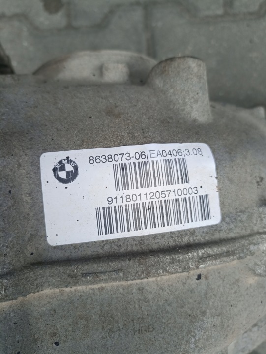 ARRIÈRE PONT DIFFÉRENTIEL BMW G32 G11 G12 B58 3,08 8638073 8686217