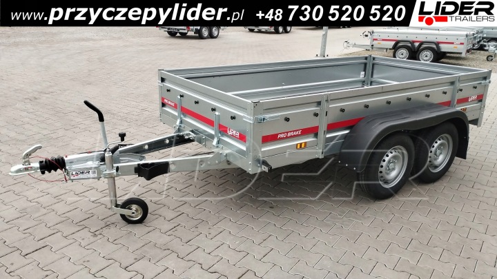 TM-112 REMORQUE POIDS LOURD PRO BRAKE 3015/2C 300X150X40CM HAMOWANA 2000KG