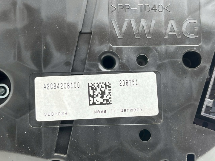 AUDI A3 8V0 2012- COMPTEUR TABLEAU DE BORD TDI MANUEL 8V0920870H