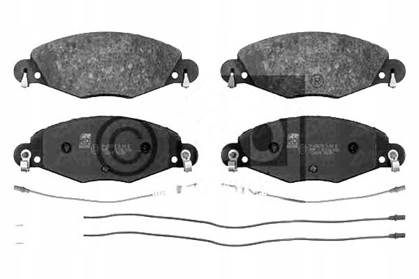 FEBI PADS BRAKES photo 2 - milautoparts-fr.ukrlive.com