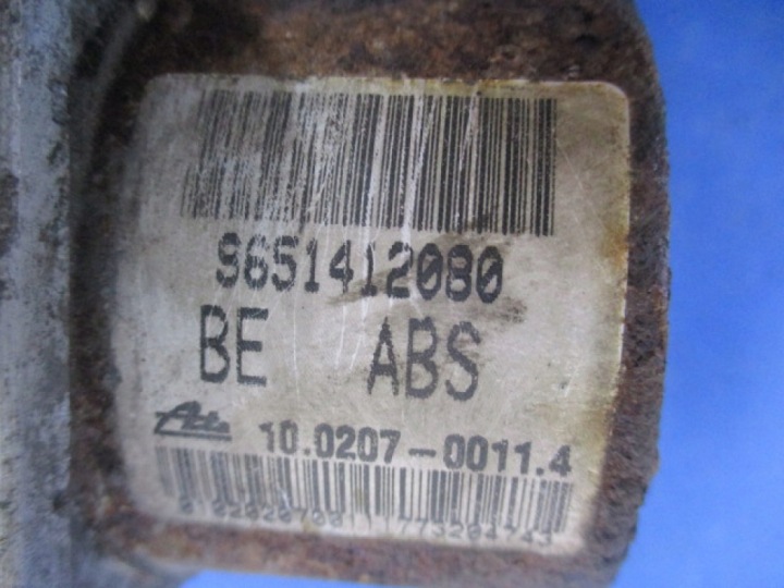 CITROEN C3 I CONTRÔLEUR POMPE ABS 9651412080 ATE 10.0207-0011.4