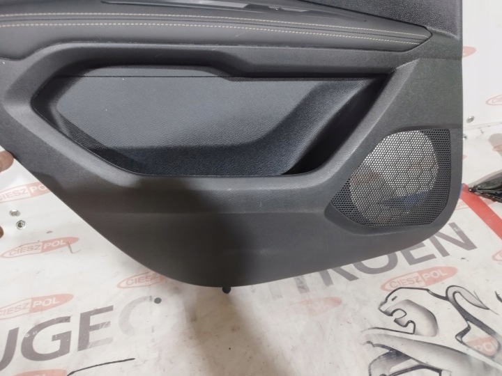 GARNITURE COLLECTEUR PORTES GAUCHE ARRIÈRE PEUGEOT 3008 II JEU ORIGINAL 9810516377