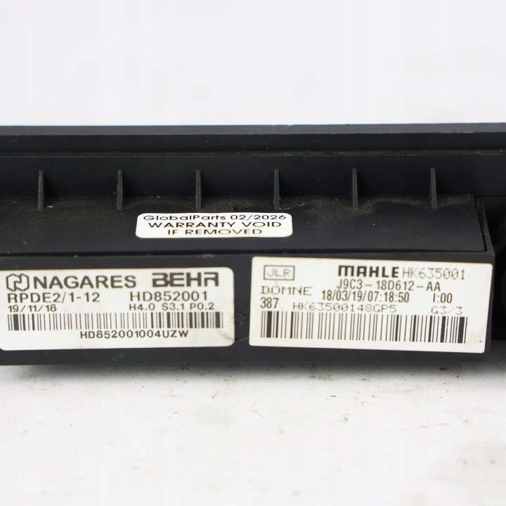 LAND ROVER DISCOVERY SPORT L550 ÉLECTRIQUE CHAUFFAGE J9C3-18D612-AA