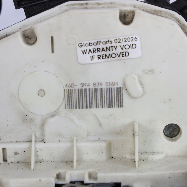 VOLKSWAGEN GOLF R 5K MK6 MÉCANISME SERRURE ARRIÈRE PORTES DROIT 5K4839016H
