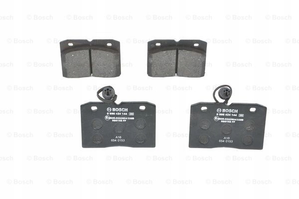 PLAQUETTES FREIN IVECO DROIT DAILY 89- AVEC CAPTEUR BOSCH