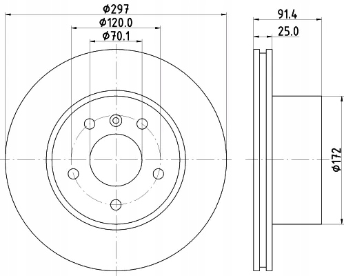 HELLA 8DD 355 110-811 DISQUE DE FREIN photo 4 - milautoparts-fr.ukrlive.com