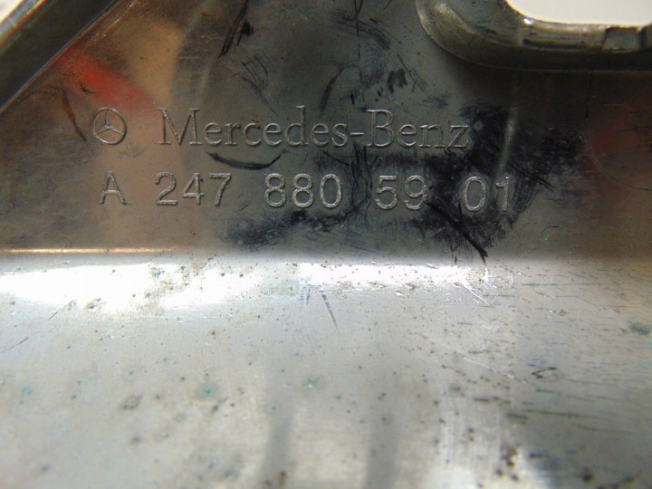 MOULURE PARE-CHOCS AVANT CHROME MERCEDES GLA II W247 A2478805901