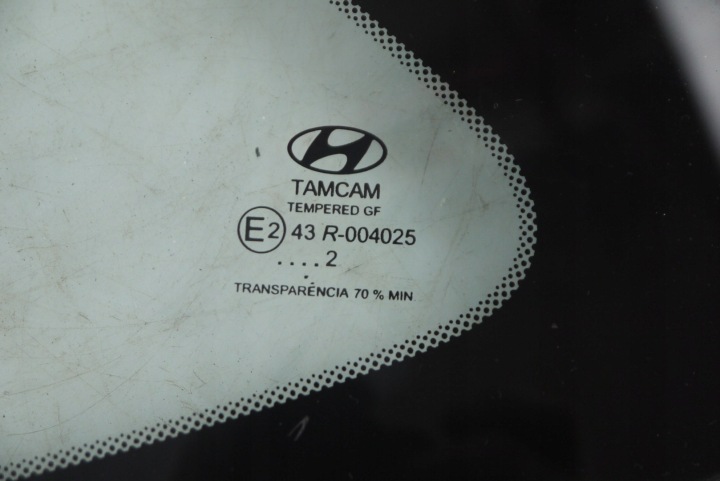 HYUNDAI I20 III 22R VITRE CARROSSERIE GAUCHE ARRIÈRE PETITE TRIANGULAIRE 87810-Q0XX0