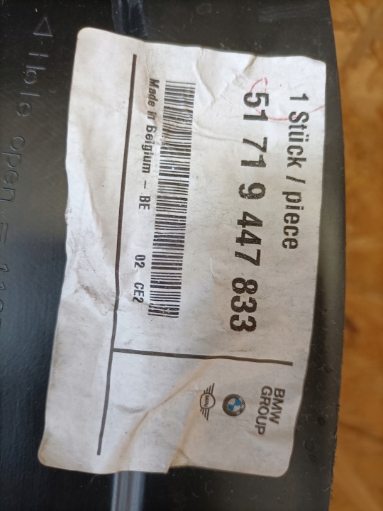 MINI COOPER F57 CABRIO PASSAGE DE ROUE GAUCHE AVANT 9447833