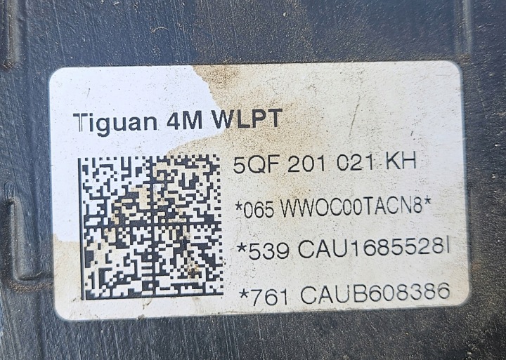 RÉSERVOIR CARBURANTS TIGUAN II 2.0 ESSENCE VW 5QF201021KH