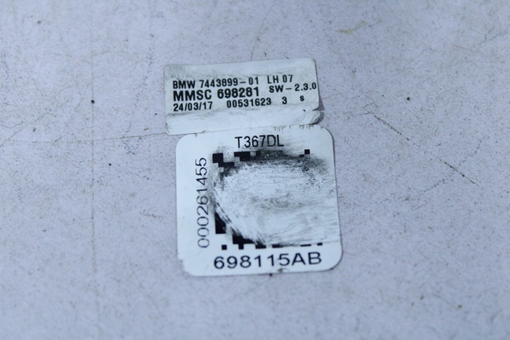 BMW 5 G60 G61 RÉTROVISEUR GAUCHE 17PIN 9+8 A96 WA96 2025 ANNÉE EUROPE 7443899