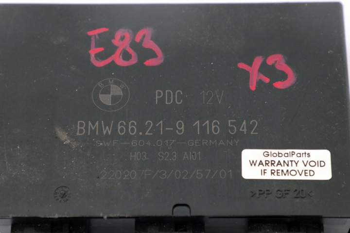 BMW E39 X5 E53 X3 E83 MODULE CONTRÔLEUR PDC