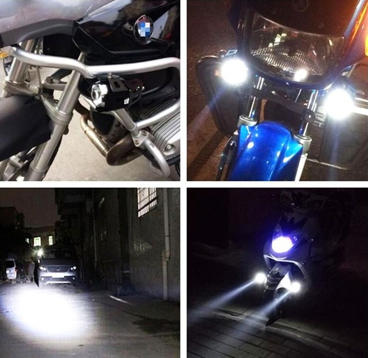 PHARES ANTIBROUILLARD LED PHARE PROJECTEUR CREE QUAD U5