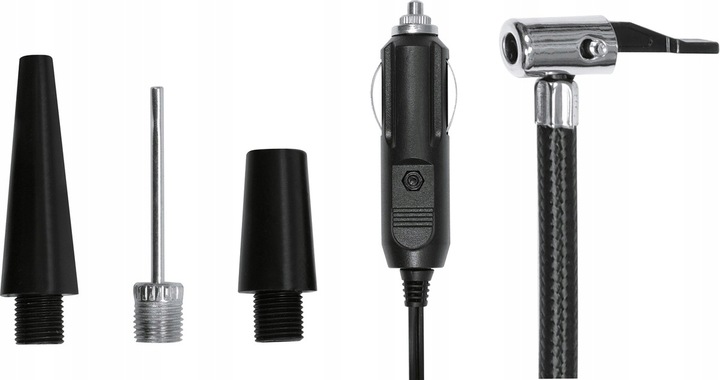 COMPRESSEUR AUTOMOBILE AVEC ÉCRAN LCD 12V 25L/MIN 10 BAR YATO YT-73470