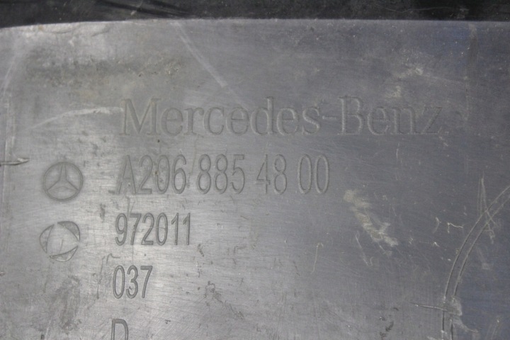 MERCEDES C-KLASA 206 UNIVERSEL 21- LÈVRE SPOILER SOUS PARE-CHOCS ARRIÈRE ARRIÈRE