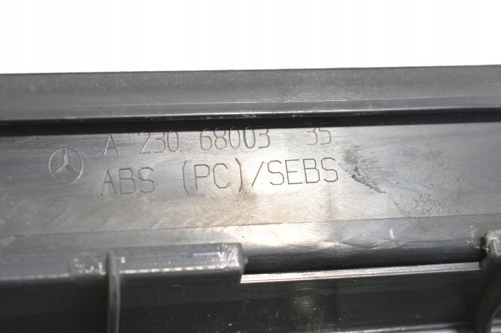 BAGUETTES SEUIL MOULURE GAUCHE DROITE AMG MERCEDES R230 SL SL55 AMG 230680035