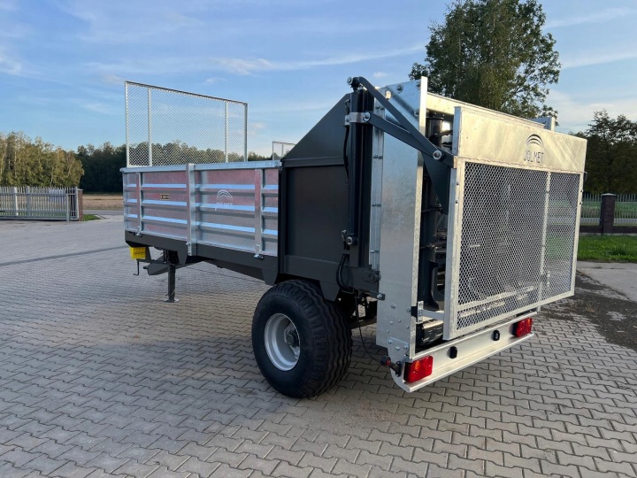 DISTRIBUTEUR FUMIER JEDNOOSIOWY BURTOWY JOL-MET N250/1B 4,5T