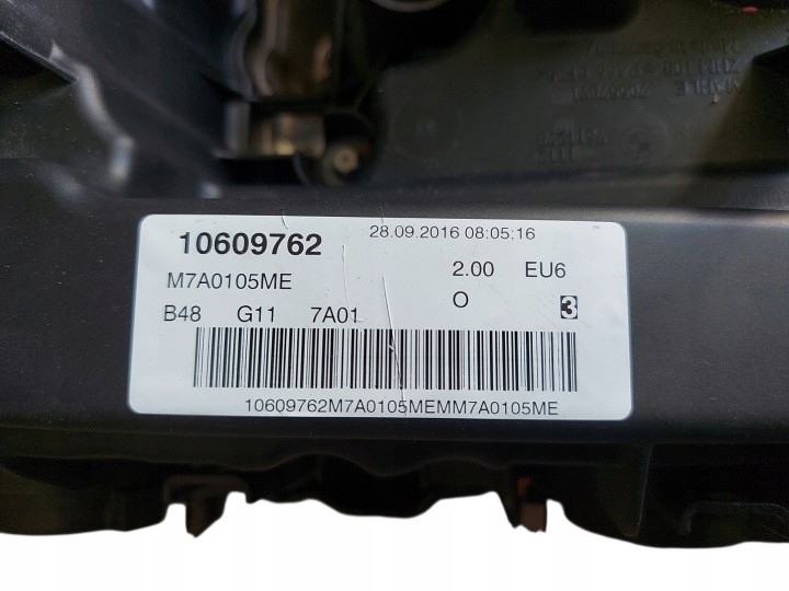 MOTEUR 2.0 258PS BMW B48B20B 2016 ANNÉE KILOMÉTRAGE 10 KM G-11 G-12 730 COMME NEUF