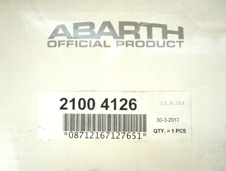 ABARTH 500 USINE NEUF KIT AMORTISSEURS KONI FSD