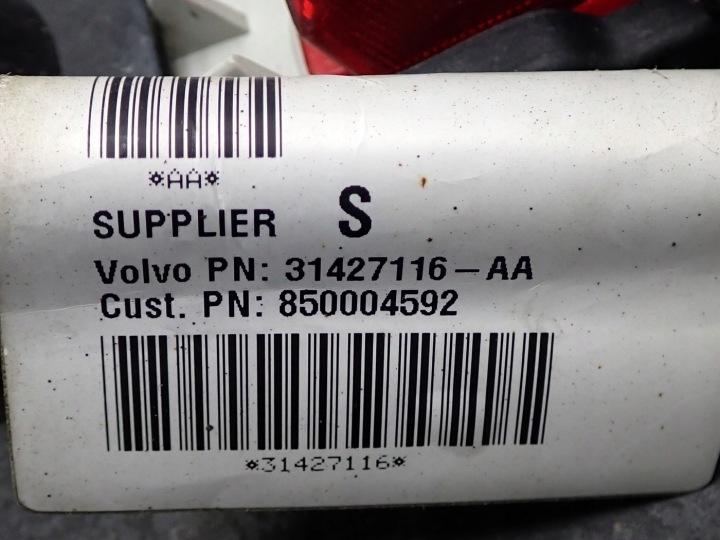 PARE-CHOCS ARRIÈRE ARRIÈRE COMPLET ORIGINAL CODE 717-46 PDC VOLVO V40 II 2 16R