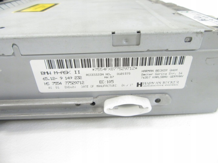 NAVIGATION RADIO LECTEUR DE CARTE PANNEAU NAVI BMW E81 E82 E87 E88 E90 E91 E92 E93