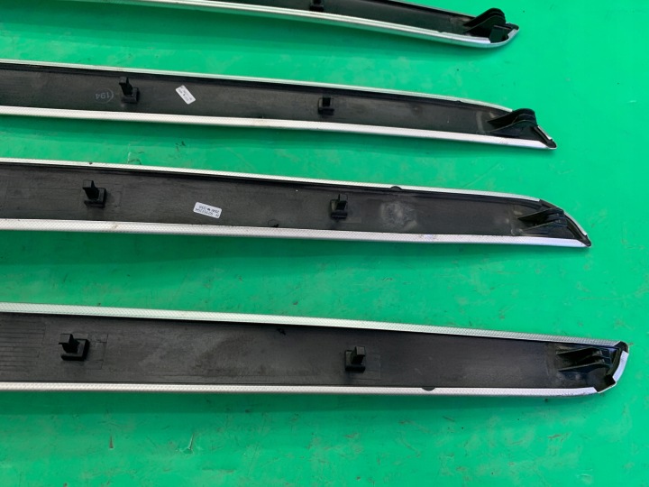 DÉCORS ENSEMBLE BAGUETTES DÉCORATIF ALUMINIUM AUDI A4 B7 04-08 AVANT UNIVERSEL