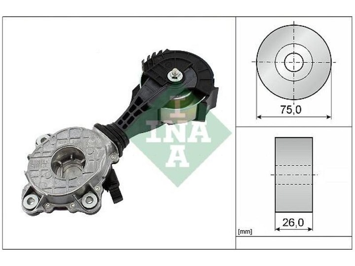 TENSOR CORREA KLINOWEGO MINI PACEMAN R61 1.6 